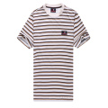 Custom Design 100% Cotton Striped T Shirts for Men